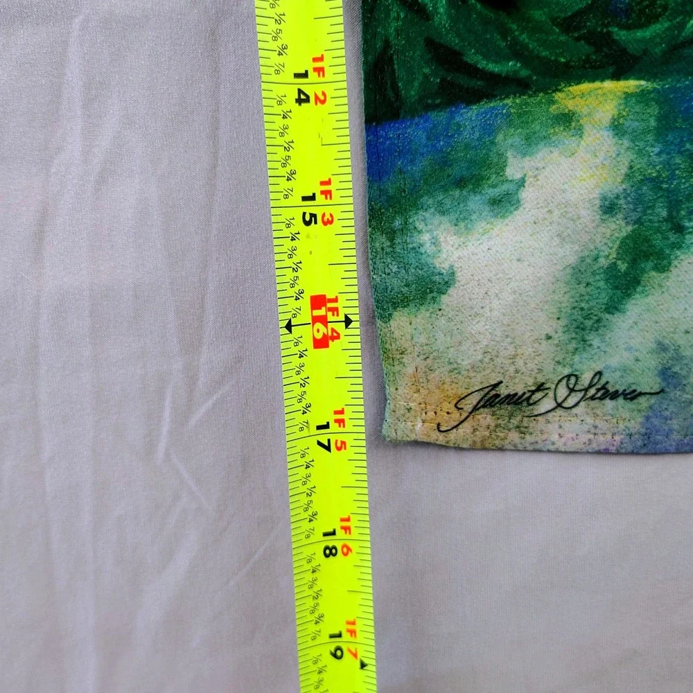 Carson Janet Stever Christmas Garden Flag Bunny Star Do You See What I See 12x18